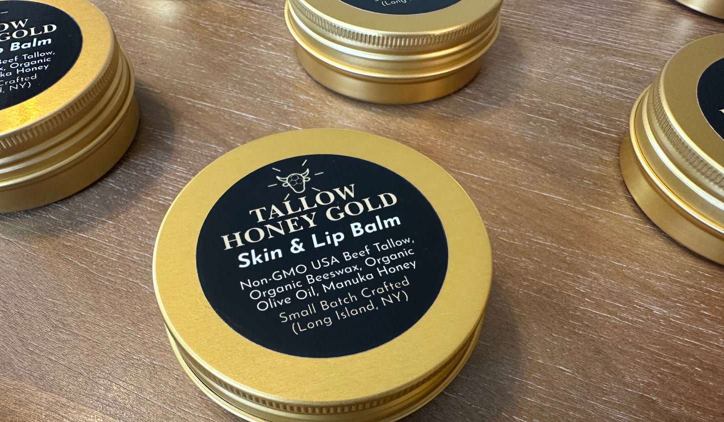 Original Unscented (Tallow Honey Gold) - Skin & Lip Balm (2 oz.)