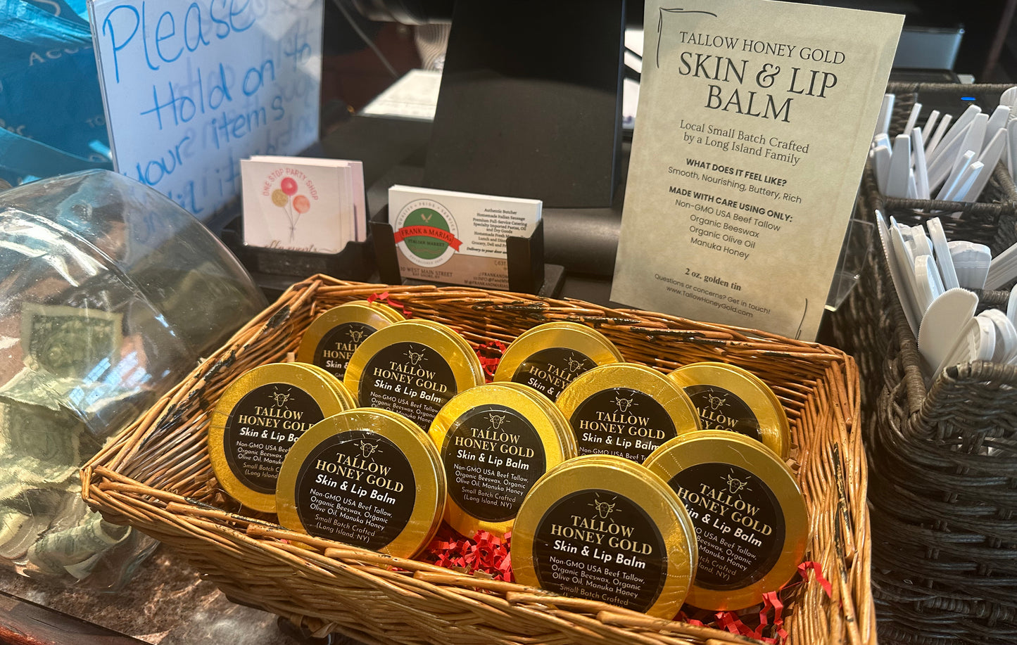 Original Unscented (Tallow Honey Gold) - Skin & Lip Balm (2 oz.)