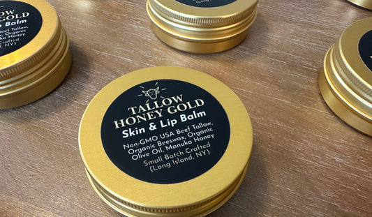 Original Unscented (Tallow Honey Gold) - Skin & Lip Balm (2 oz.)